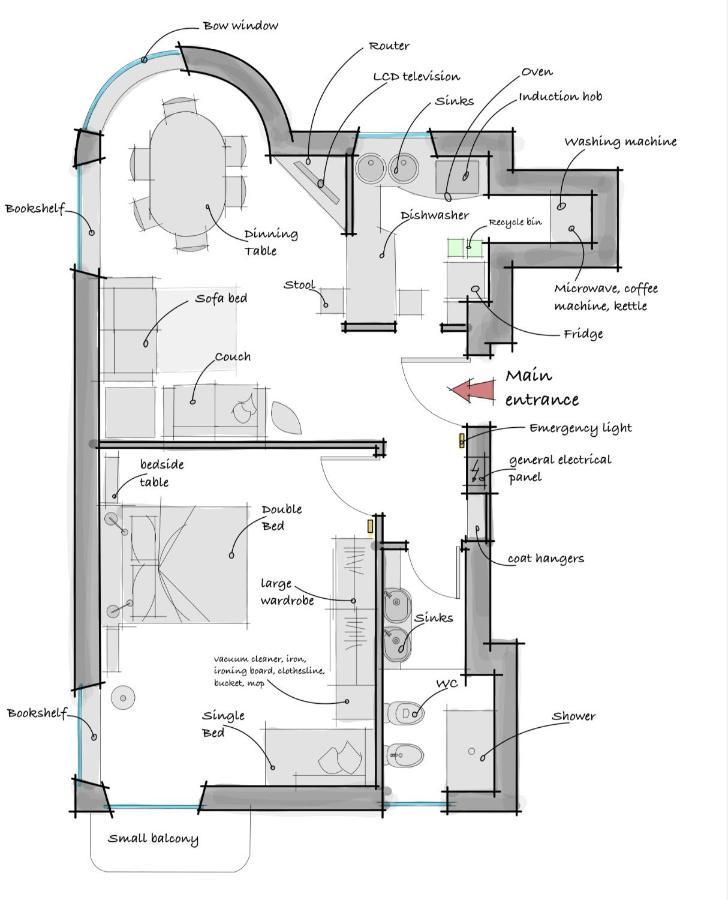 Mrdoyle Apartment Catalani Milán Exterior foto